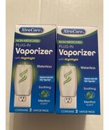 Xtra Care nonmedicated plug in vaporizer nightlight menthol pads soothe - $24.83 CAD