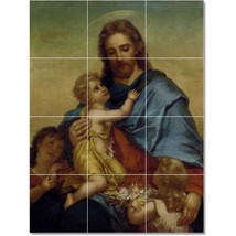 Hans Zatzka Religious Painting Ceramic Tile Mural BTZ23269 - £94.51 GBP+