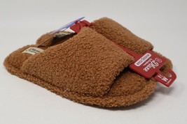 Women&#39;s Deluxe Dearfoams Tan Slippers Memory Foam Indoor/Outdoor Medium ... - $9.89