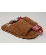 Women's Deluxe Dearfoams Tan Slippers Memory Foam Indoor/Outdoor Medium 7-8 NWT - $9.89