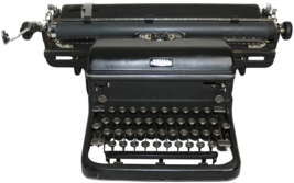 Antique Royal KMM18 Magic Margin Extended Carraige Manual Typewriter ~1938 Vtg.  - £207.53 GBP