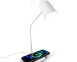 AMPULLA M2 LED Desk Lamp with Wireless Charger, Bluetooth Speaker, Table... - £31.63 GBP