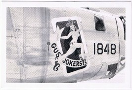 Postcard Airplane B-24 Gus Jokers Pacific Theater Of Operations Spring 1944 - £15.26 GBP