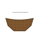 2017 Supra SE (Roush) Swim Platform Step Mat Boat EVA Foam Teak Deck Flo... - $281.00