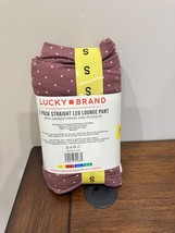 BNWT Lucky Brand 2pk Straight Leg women&#39;s PJ Lounge/PJ Pants, Size S, Pi... - €15,74 EUR