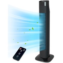 Tower Fan With Remote, 31&quot; Electric Tower Fan That Blow Cold Air, Quiet ... - £62.92 GBP