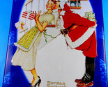 Snickers Tin Vintage Norman Rockwell Christmas 6 X 9&quot; Tin 2001 - $11.13