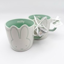 MIFFY By MAGENTA CottageCore Mint Coffee Oversized Mug Set of 2  Bunny N... - $39.99
