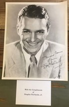 Douglas Fairbanks Jr Signed 8X10 Glossy Photo Young Handsome Movie Actor No COA - £43.44 GBP