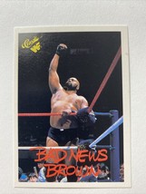 Bad News Brown 1990 Classic WWF Rookie Card #26 WWE RC Allen Wrestling - £1.33 GBP