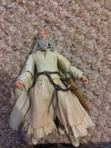 Vintage 2002 ToyBiz Gandalf The White Lord Of The Rings Two Towers Tan Sword - £7.58 GBP