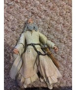 Vintage 2002 ToyBiz Gandalf The White Lord Of The Rings Two Towers Tan S... - £7.56 GBP