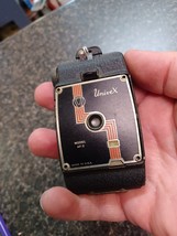 Universal Camera Corp Univex Model AF-2 Art Deco Minature Vest Pocket Ca... - $24.74
