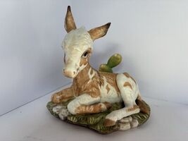Vintage Homco 1985 Masterpiece Porcelain Peppy Burro/Donkey Signed Mizun... - $17.65 CAD