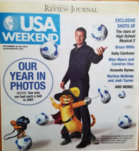 David Beckham, Greg Oden, WD-40 @ USA Weekend Magazine Dec 2007 - £5.49 GBP