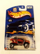 Hot Wheels 2002 #043 Red Moto-Crossed Off Road Vehicle First Editions 31/42 MOC - £9.39 GBP