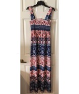 New Directions Mixed Market Polished Fashion Maxi Dress Women&#39;s Size Sma... - $15.78