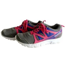 Reebok Run Supreme Women&#39;s Running Sneakers Athletic Wear Gray Pink 4.5 HW1 - $24.05