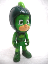 Frog Box Just Play PJ Masks Gekko in Green Helmet Toy Action Figure 3 1/4&quot; Tall - £7.86 GBP