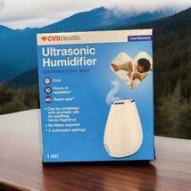 Ultrasonic Cool Mist Humidifier No Filters Required White CVS Health - $24.63