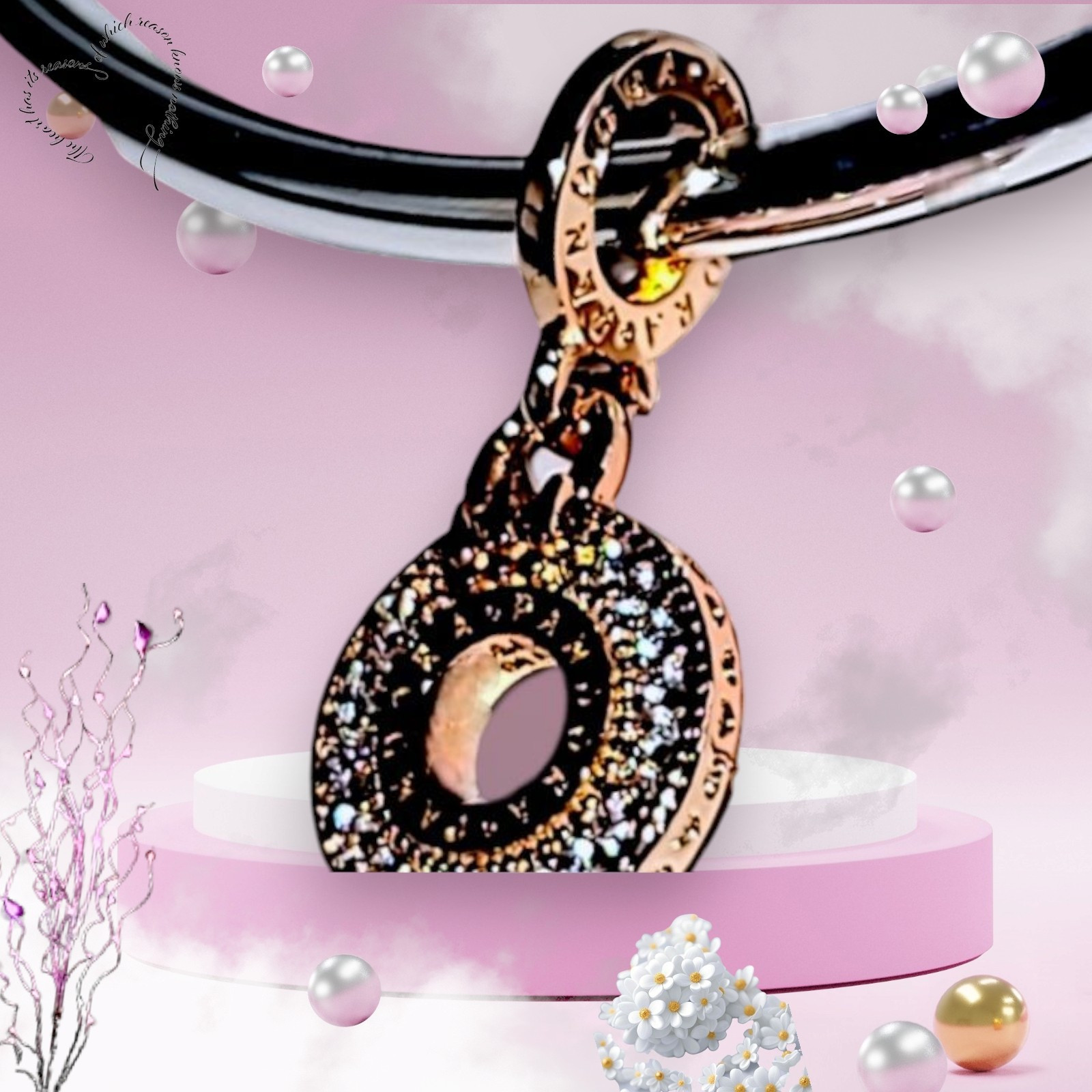 Pandora Rose Gold Crown O Dangle Charm US SELLERUS SELLER  Item image 5