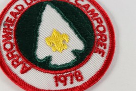 Vintage 1978 Arrowhead District Camporee Twill Boy Scouts BSA OA Camp Patch - £9.19 GBP