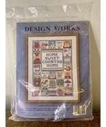 VTG 1990 Design Works L. Coleman Cross Stitch Kit  8851 COUNTRY HOME NEW... - $27.73