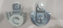 2 new N 6649 Closet Door Roller, Back, 3/8 In. Offset, 7/8 In. Nylon Wheel - $184.53 MXN