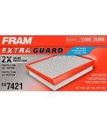 CA7421 Extra Guard Pleated AIR FILTER Flexible Panel Car Truck FRAM CA 7421 - $23.59
