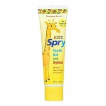 Spry Kid&#39;s Xylitol Tooth Gel, Natural Strawberry Banana, 2 fl oz - $11.57