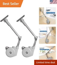 Hydraulic Lid Support Hinges 105° - Soft Close for Toy Box &amp; Vertical Lids - $43.50