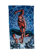 Spider-Man City in Webs 40&quot; x 72&quot; Oversized Beach Towel Multi-Color - £21.61 GBP