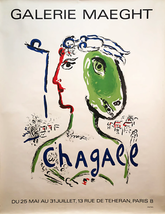 Marc Chagall Artist As Phoenix, 1972 - £934.51 GBP