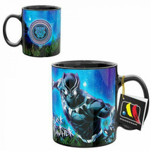 Marvel Black Panther Character and Symbol 11oz Ceramic Mug Multi-Color - £15.62 GBP