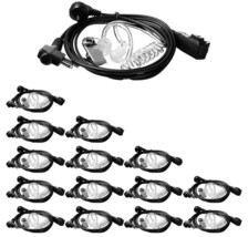 Yunsailing 14 Pack Walkie Talkies Earpieces Compatible with Motorola Radio - $16.74