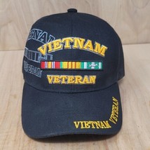 Vietnam Veteran Cap Mens U.S. Warriors Military Headgear Adjustable Strap Back  - £8.68 GBP