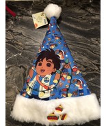 NWT Go Diego Go Santa Christmas Hat Dora Cousin - $8.99