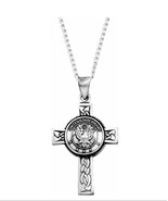 Sterling Silver U.S. Army Cross Necklace - €137,28 EUR
