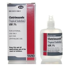 Clotrimazole 1% Antifungal Topical Solution for Athlete&#39;s Foot - $427.32 MXN