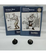 (2) Axis And Allies D-Day Miniatures Inspiring Hero And Concealed Forward - $10.88