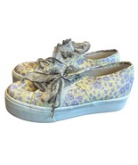 Superga x LoveShackFancy Purple Yellow Floral Sneakers Tennis Shoes Plat... - $102.34 CAD