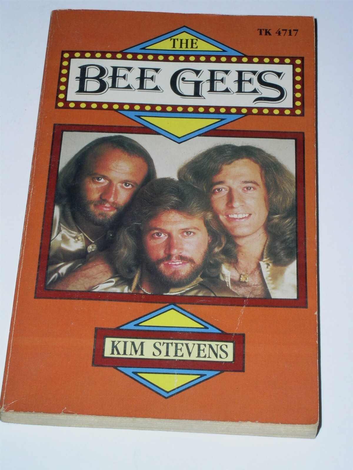 The Bee Gees Paperback Book Vintage 1978 Scholastic Books Kim Stevens  - $9.99