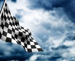 Black and White Nascar Checkered 4x6 Foot Flag Banner (150D Super Polyes... - £15.54 GBP