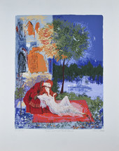 &quot; Romeo &amp; Juliet Sucré Farewell &quot; Par Russel Barrer Lithographie À Papier - £146.23 GBP