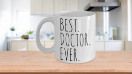 Best Doctor Ever Mug Gift Doc Christmas Thank You Graduation Coffee Cup Ceramic - £15.19 GBP