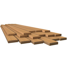 Whitecap Teak Lumber - 1/2&quot; x 1-3/4&quot; x 36&quot; - 60812 - £28.92 GBP