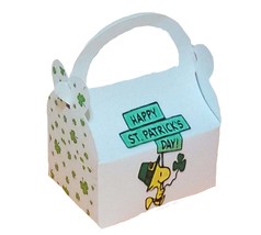 st.patricks day gift snoopy favor boxes  treat Irish candy kids craft mini - £11.99 GBP
