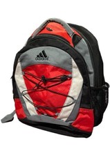 Adidas Prime Load Spring Strap Laptop Backpack Red / Black / Gray / Silver - £18.52 GBP
