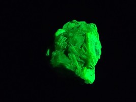 3.5 Gram  Meta-autunite Crystal, Fluorescent Uranium Ore - $49.00