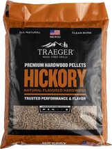 Traeger Grills Hickory 100% All-Natural Wood Pellets for and - £25.77 GBP